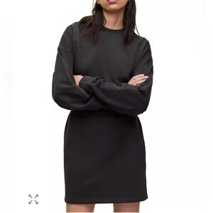 ALL SAINTS Carisa sweatshirt dress organic cotton size 4